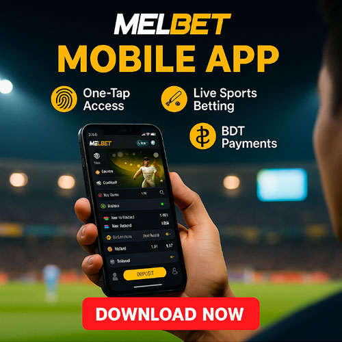 Mobile App – One-Tap Access, Live Betting, BDT Payments